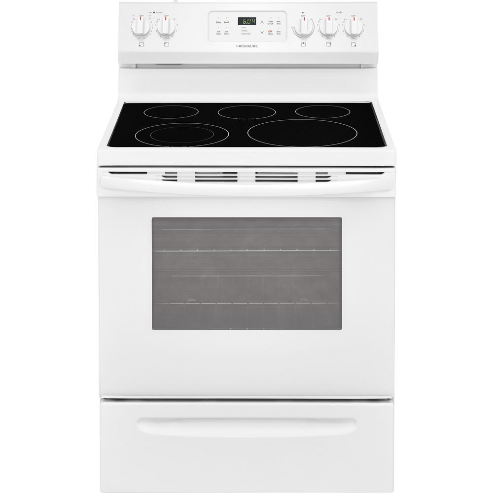 Frigidaire FFEF3054TWA 30 in. 5.3 cu. ft. Electric Range with Self
